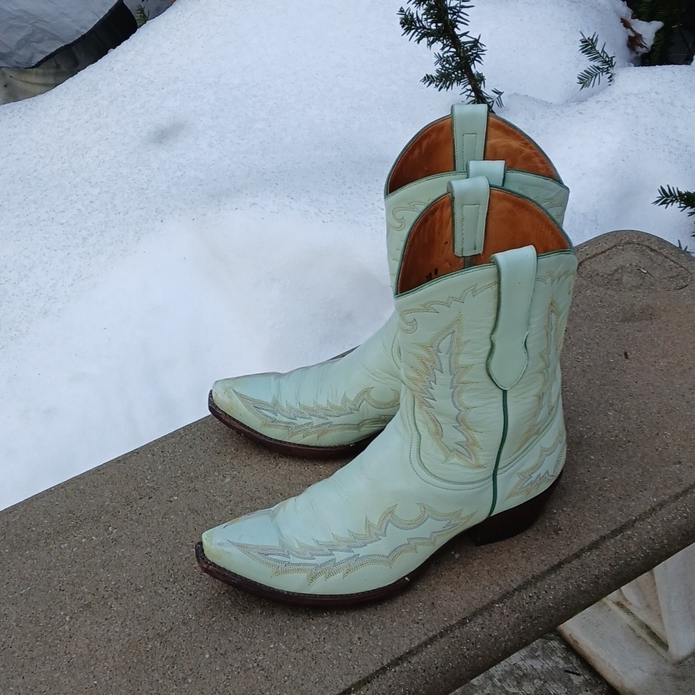 OLD GRINGO Beautiful Womens Boot, Vintage Sz 10B - Picture 12 of 16